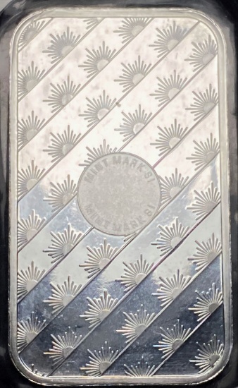 1 ozt Sunshine Mint .999 Silver Bar