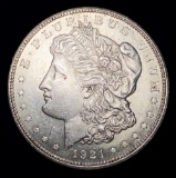 1921-D Morgan Silver Dollar AU++