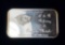 Vintage Beaver Silver 1 ozt Bar