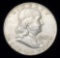 1963-D Franklin Half Dollar MS64