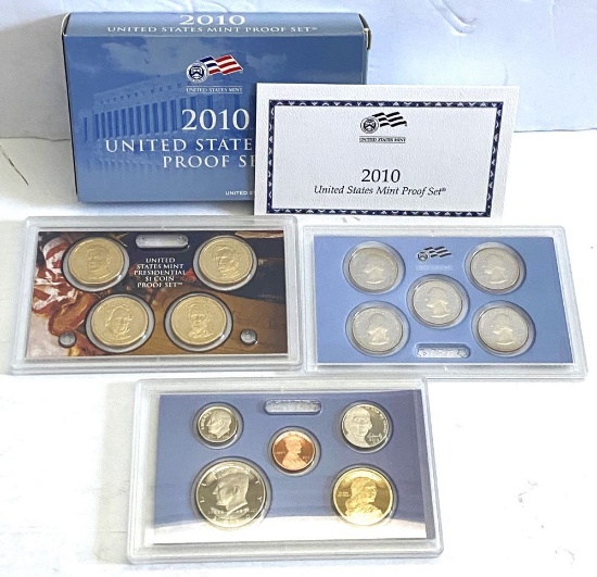 2010 United States Mint Proof Set (14-coins)