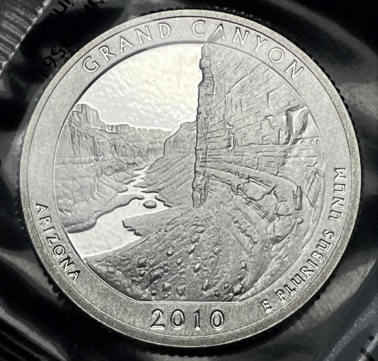 Littleton 2010-S AZ Grand Canyon Proof Silver 25C