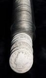 Roll (40-coins) 1897-1912 Liberty Head V Nickel