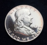 1962 90% Silver Proof Franklin 50c