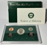 1996 United States Mint Proof Set (5-coins)