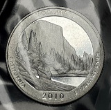 Littleton 2010-S CA Yosemite Proof Silver 25C
