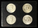 1979-1980 Susan B. Anthony Dollar Set (4-Coins)