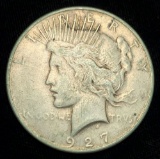 1927-S Peace Silver Dollar