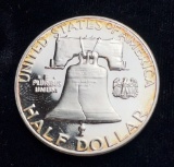 1962 90% Silver Proof Franklin 50c