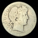 1894-S Barber Silver Half Dollar