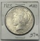 1925 Peace Silver Dollar MS63
