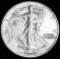 1943 Walking Liberty Half Dollar AU/BU