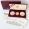 (3-coins) United States Silver Dollar Set