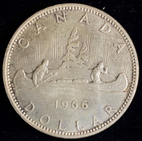 80% Silver Canadian Dollar Mint Condition