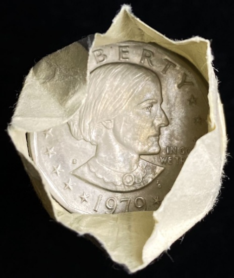 Roll Susan B. Anthony Dollars (25-coins)