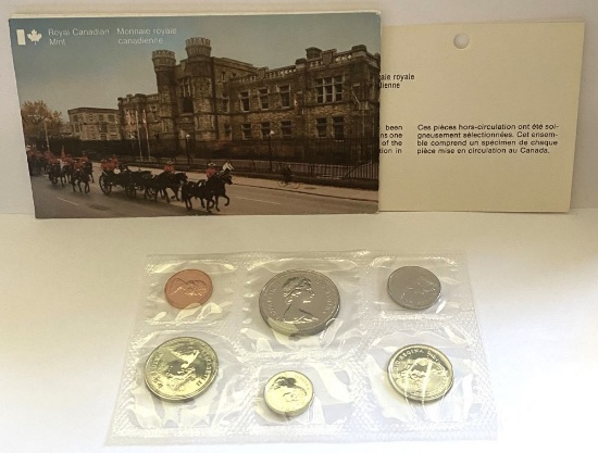 1978 Royal Canadian Mint Proof Set (6-coins)