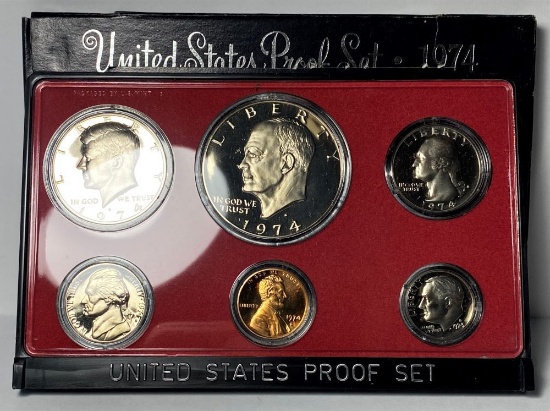 1974 United States Proof Set (6-Coins)