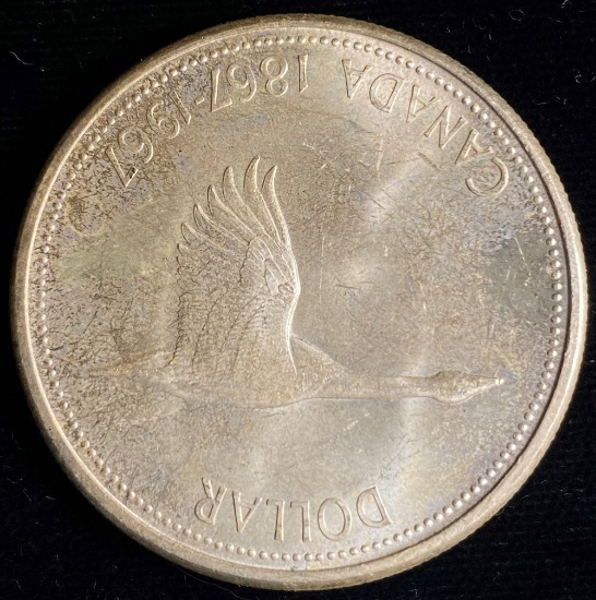 80% Silver Canadian Dollar Mint Condition