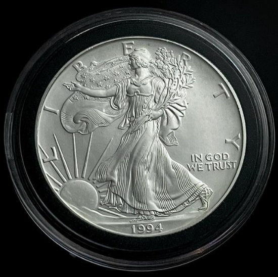1994 American Silver Eagle 1 oz Coin