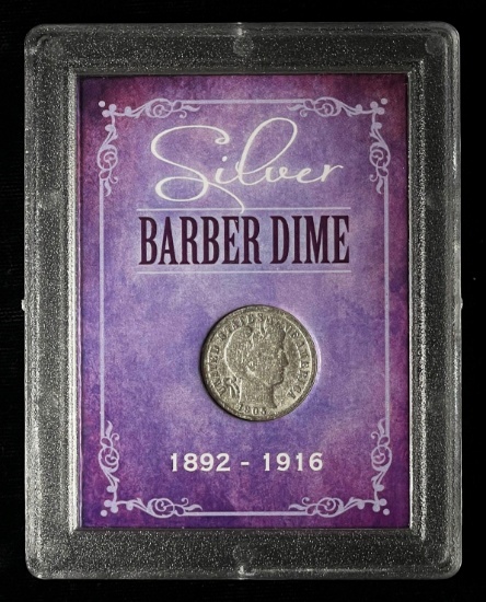 1905 Silver Barber Dime