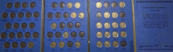 1913-1938 Buffalo Nickel Set (Incomplete)