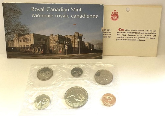 1977 Royal Canadian Mint Proof Set (6-coins)