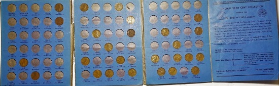 Lincoln Head Cent 1909-1940 (Incomplete)
