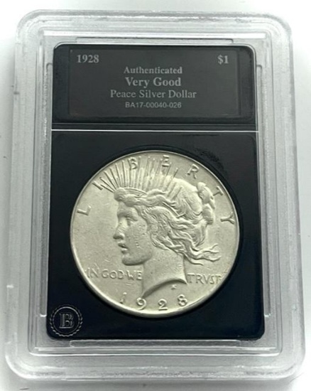 1928 Peace Silver Dollar (Very Good)