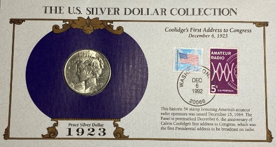 1923 Peace Dollar Silver Dollar Collection