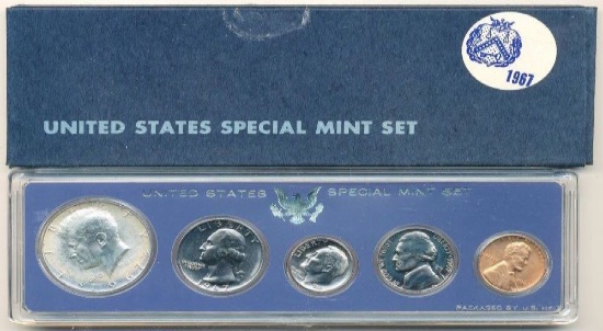 1967 United States Special Mint Set (5-coins)