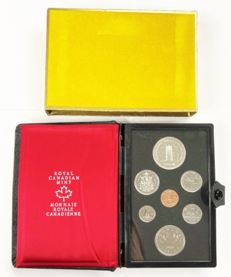 1977 Royal Canadian Mint Double $1 Proof 7-Coin Set