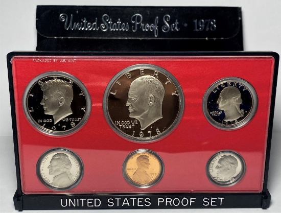 1978 United States Proof Set (6-Coins)