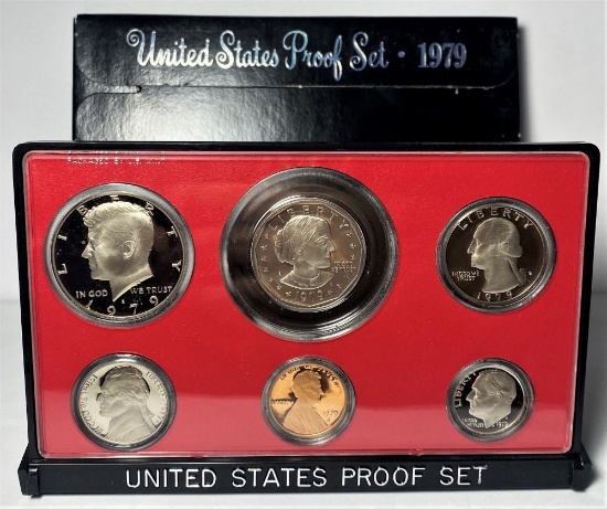 1979 United States Proof Set (6-Coins)
