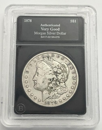 1878 Morgan Silver Dollar (Very Good)