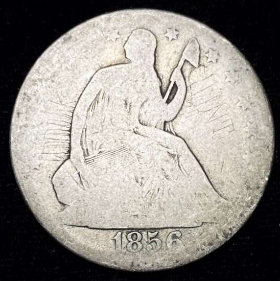 1856-O Rare Seated Half-Dollar AG