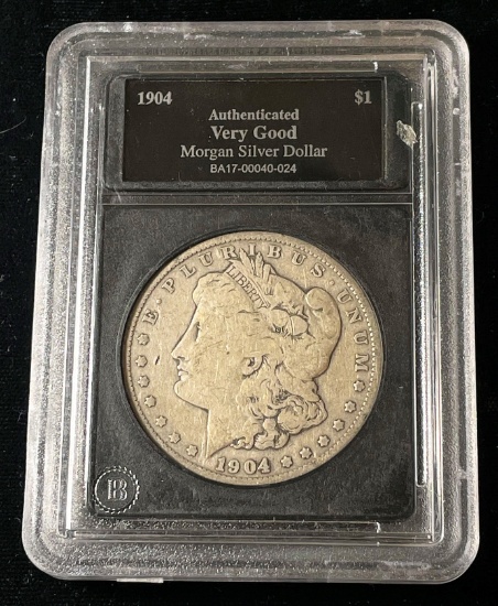 1904 Morgan Silver Dollar (Very Good)