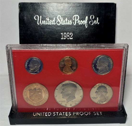 1982 United States Proof Set (6-Coins)