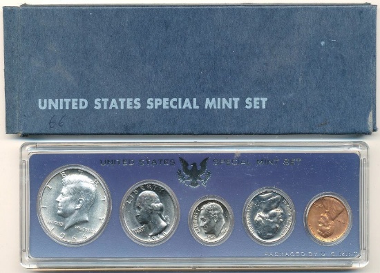 1966 United States Special Mint Set (5-coins)