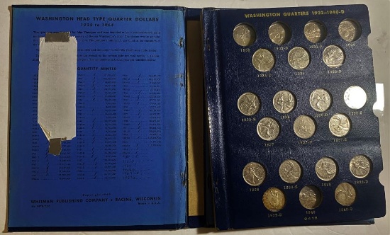 Washington Quarters 1932-1964 (Incomplete)