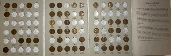 1909-1940 Lincoln Cent Set (Incomplete)