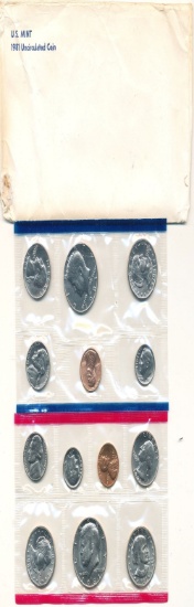 1981 United States Mint Set (13-coins)
