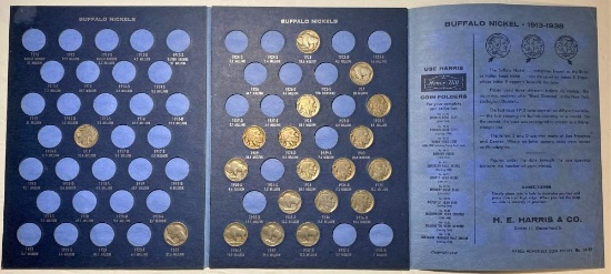 Buffalo Nickel 1913-1938 (Incomplete)