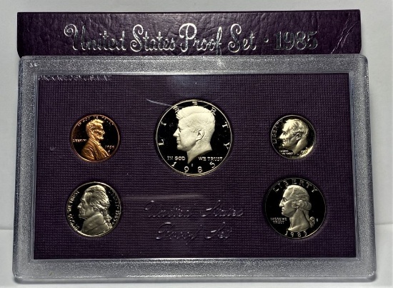 1985 United States Proof Set (5-Coins)