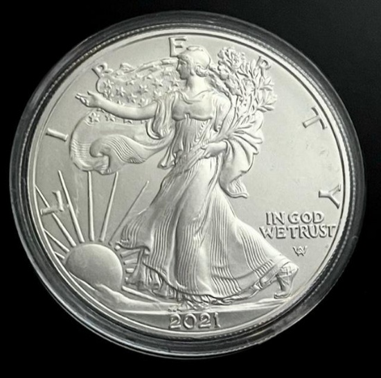 2021 American Silver Eagle Type 2