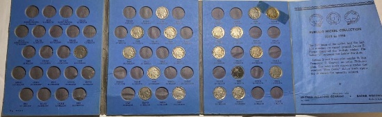 1916-1937 Buffalo Nickel Set (Incomplete)