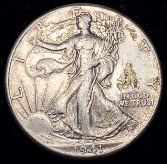 1941 Walking Liberty Half-Dollar XF/AU