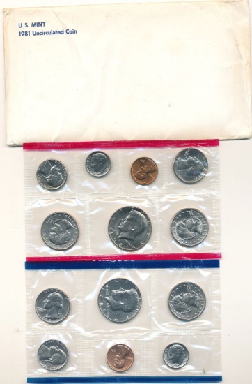 1981 United States Mint Set (13-coins)