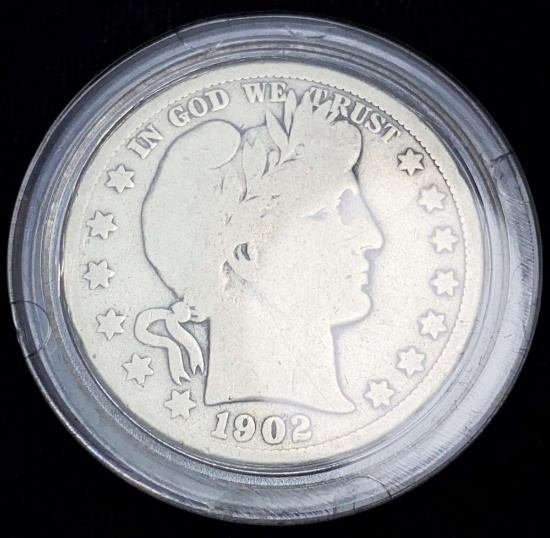 1902-O Barber Silver Half Dollar Good