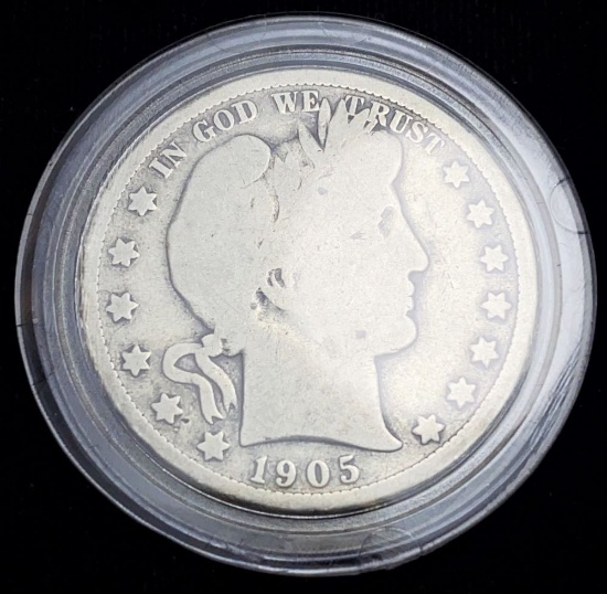 1905-O Barber Silver Half Dollar AG