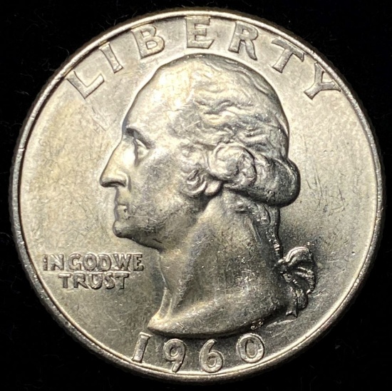 1960-D Washington Silver Quarter